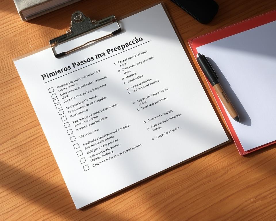 checklist de itens a inspecionar