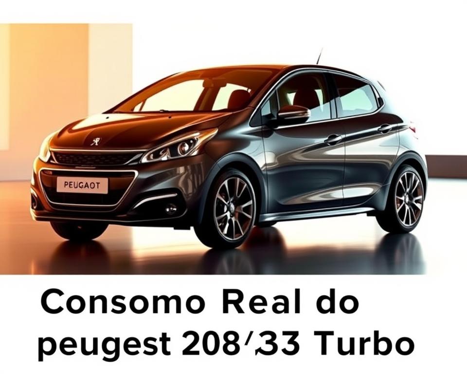 consumo real Peugeot 208 2026 turbo