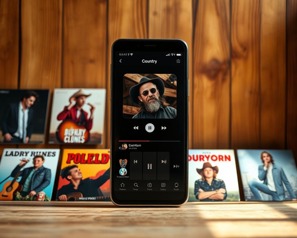 Aplicativo gratis de Música Country