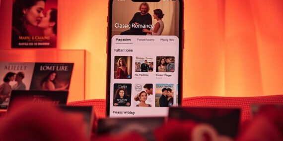Encontre Seu Aplicativo de Filmes de Romances