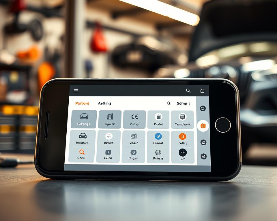 App de scanner de mecânica automotiva