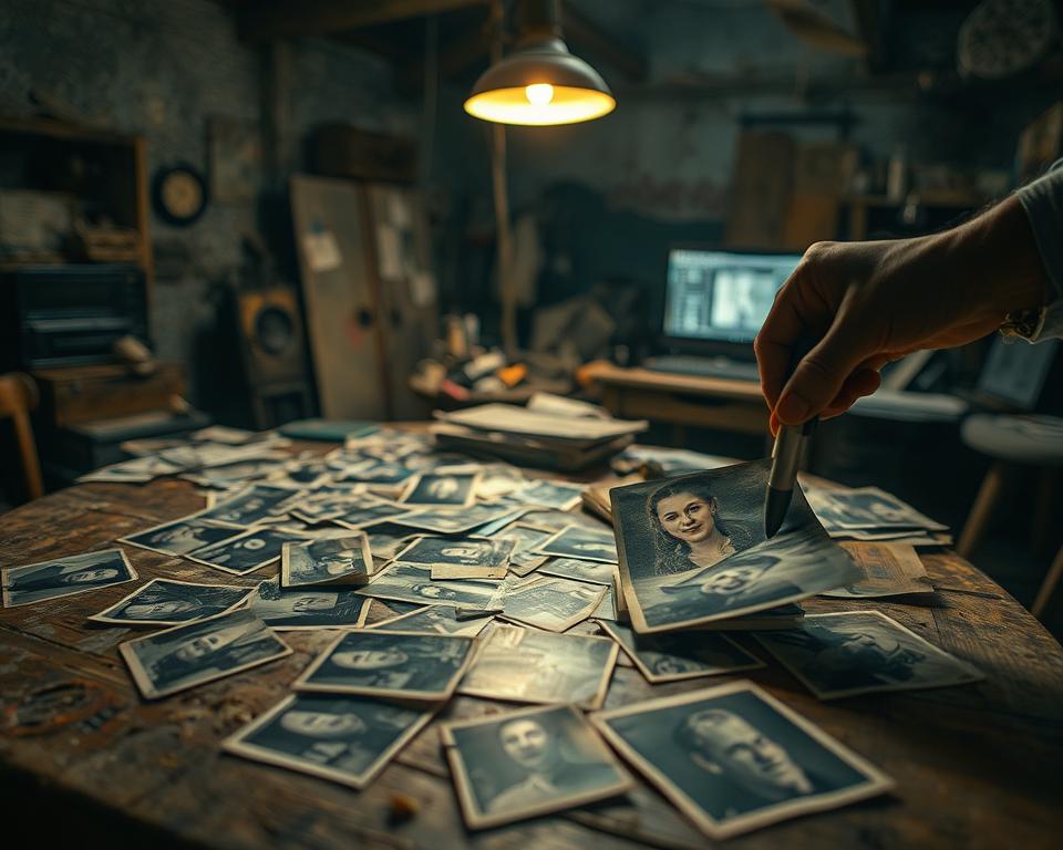 Recuperação de fotografias danificadas