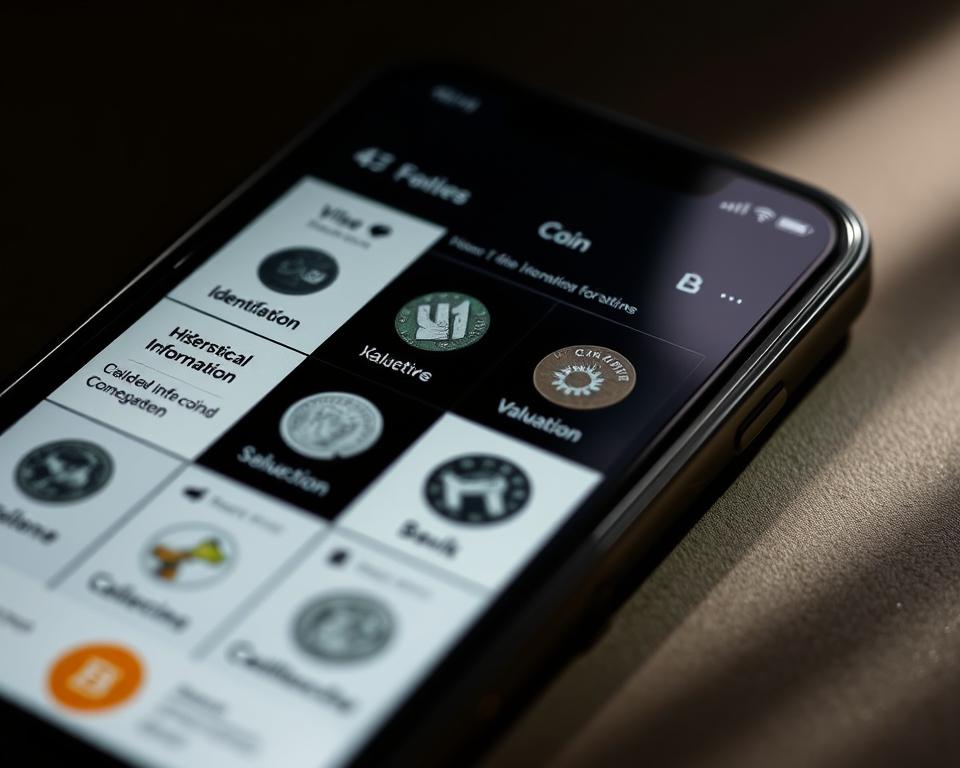 funcionalidades de aplicativos para identificar moedas