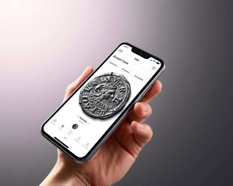 Aplicativo para identificar moedas antigas