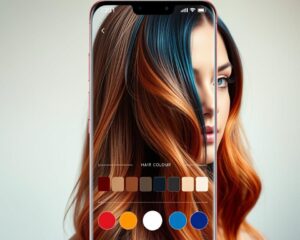 Aplicativo para mudar cor do cabelo