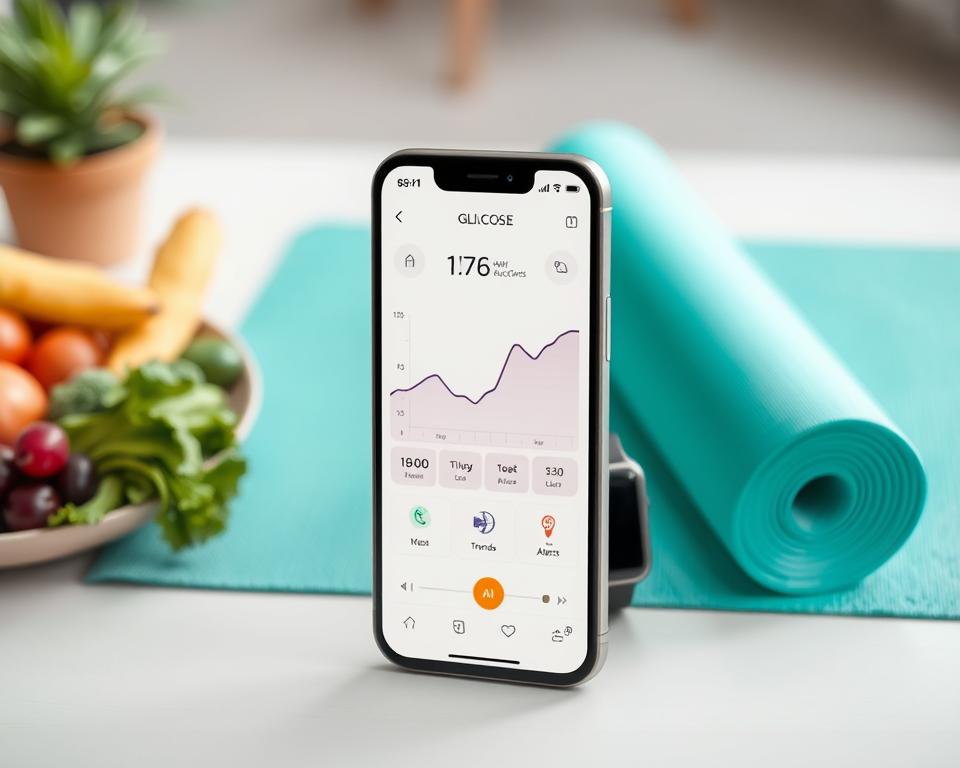 app para monitorar glicose