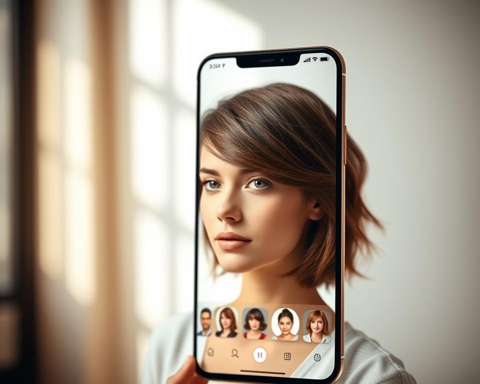 app para mudar corte de cabelo
