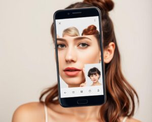 app para simular novos estilos de cabelo