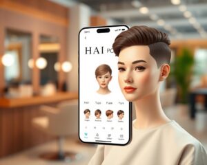 app pra simular cortes de cabelo