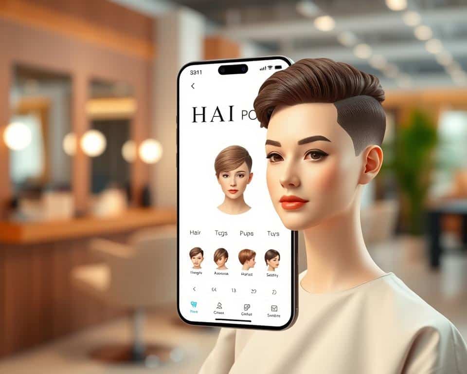 app pra simular cortes de cabelo