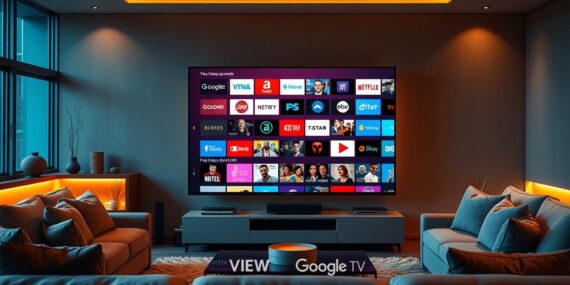 Assista mais de 800 canais grátis na Google TV 🎬✨