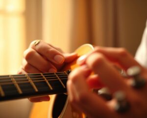 Afine seu violão com 1 toque