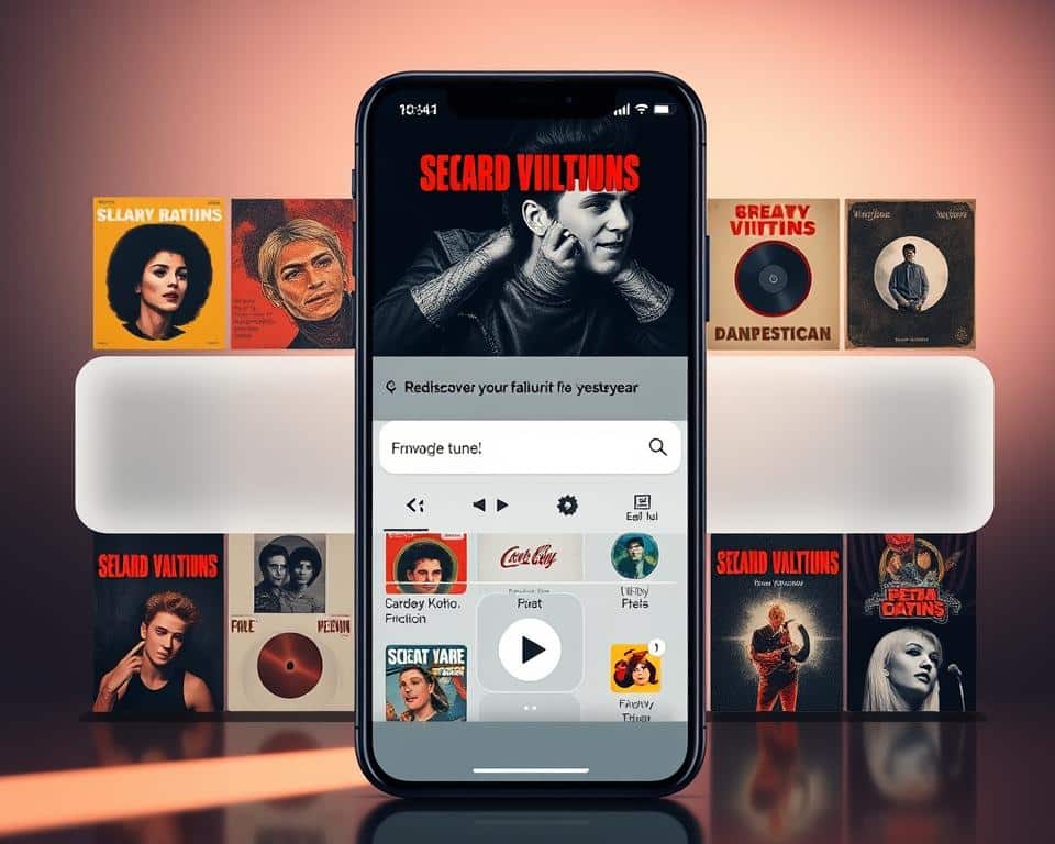 Aplicativo de busca de músicas antigas Aplicativo de busca de músicas antigas