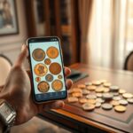 App que mostra suas moedas valiosas