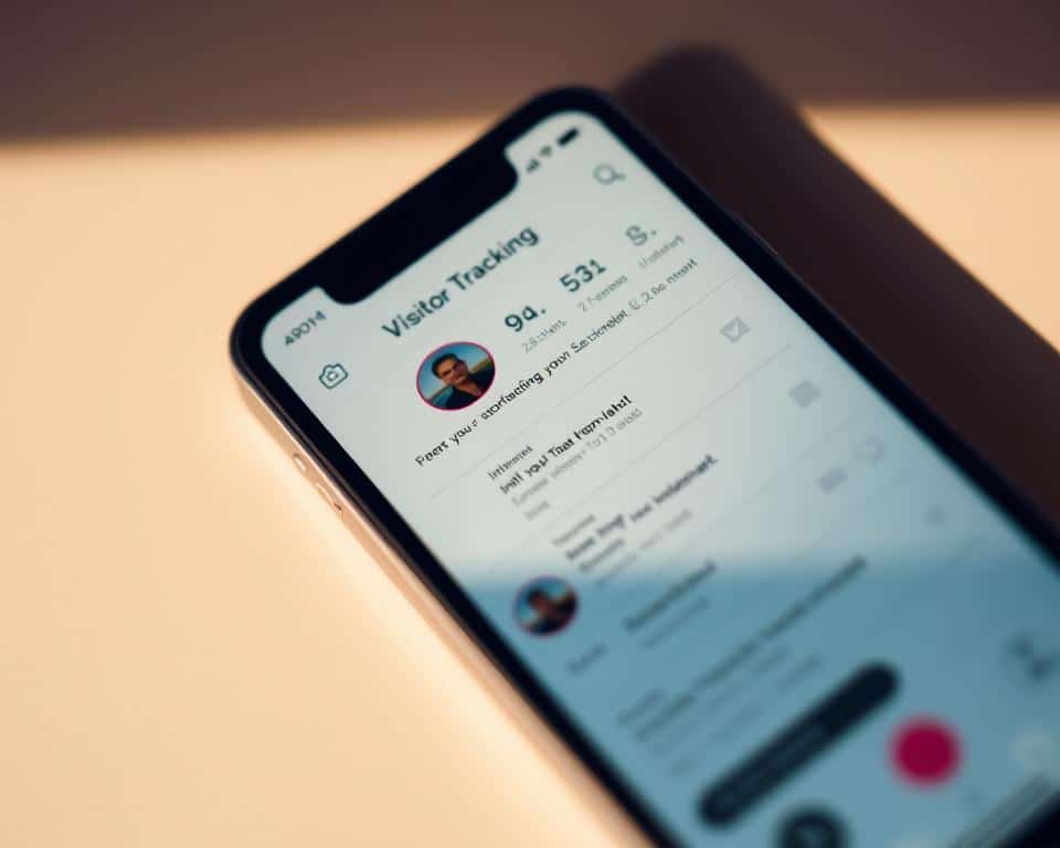 Rastreador de visitantes do Instagram