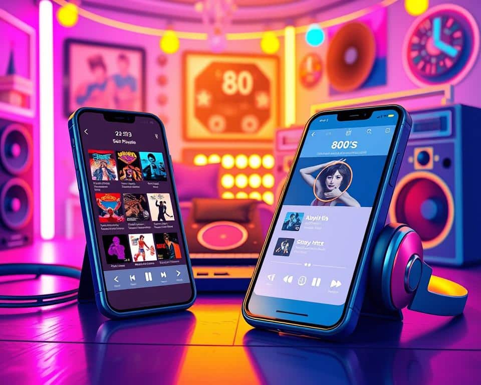 aplicativo de música anos 80