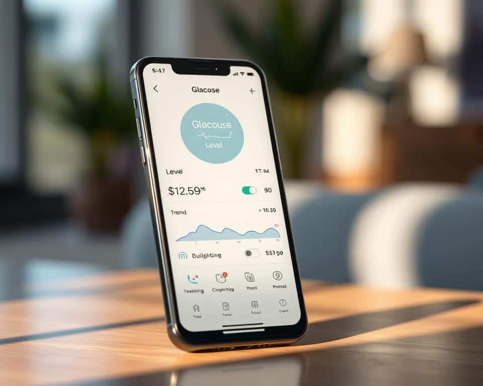 app para monitorar glicose