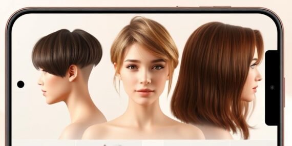 App para Simular Cortes de Cabelo: Experimente Antes de Cortar