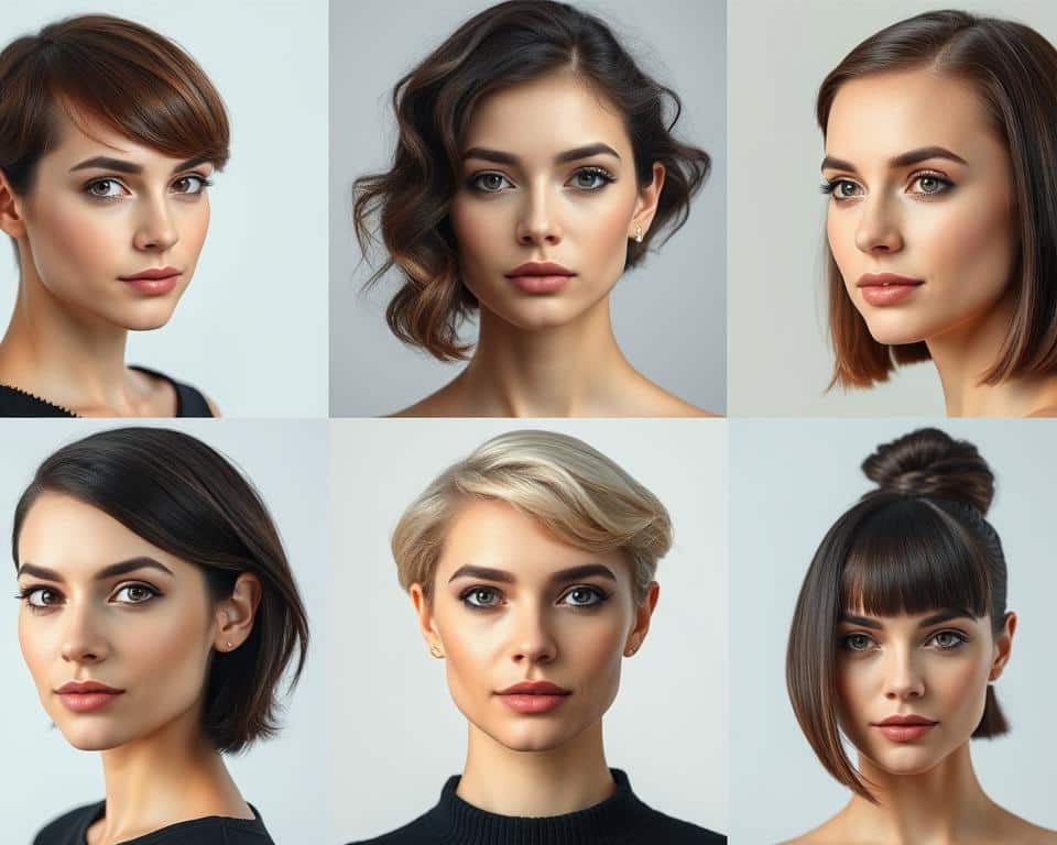 corte de cabelo para diferentes formatos de rosto