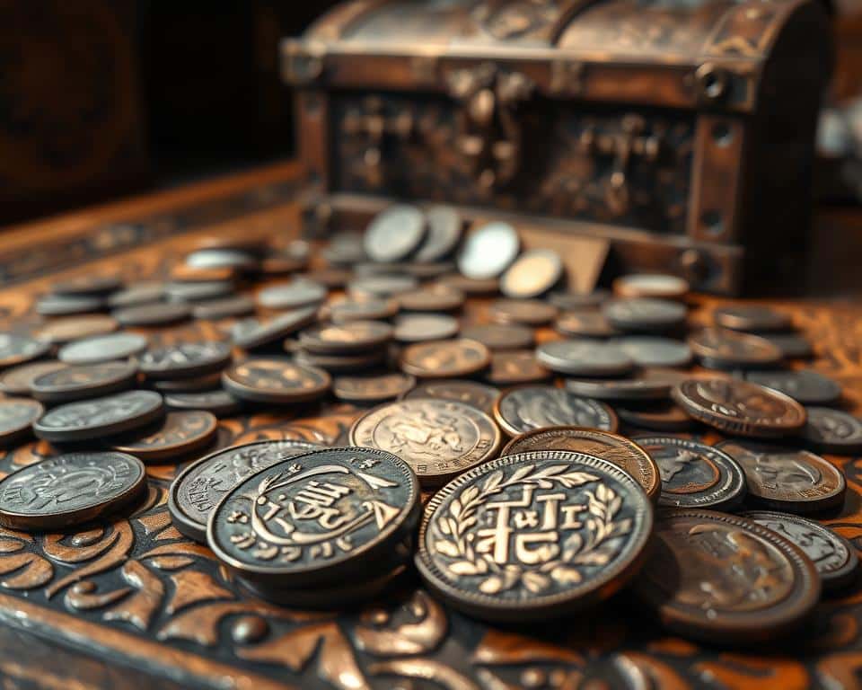 Moedas antigas que valem dinheiro