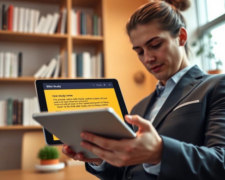 Organize seu estudo bíblico com este Aplicativo