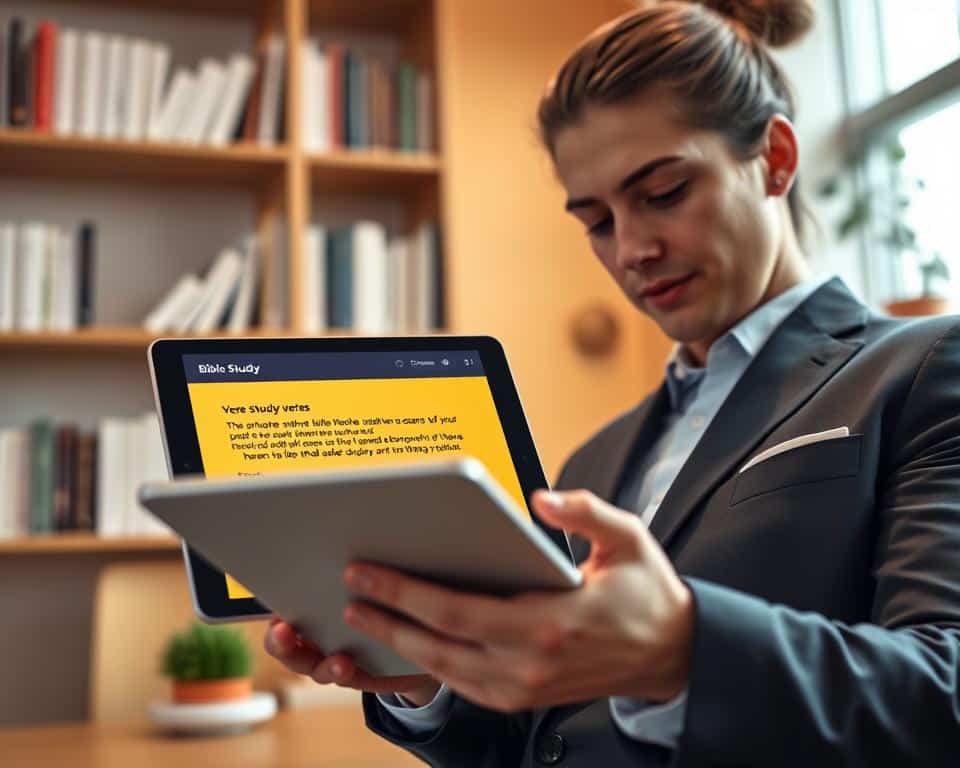Organize seu estudo bíblico com este Aplicativo