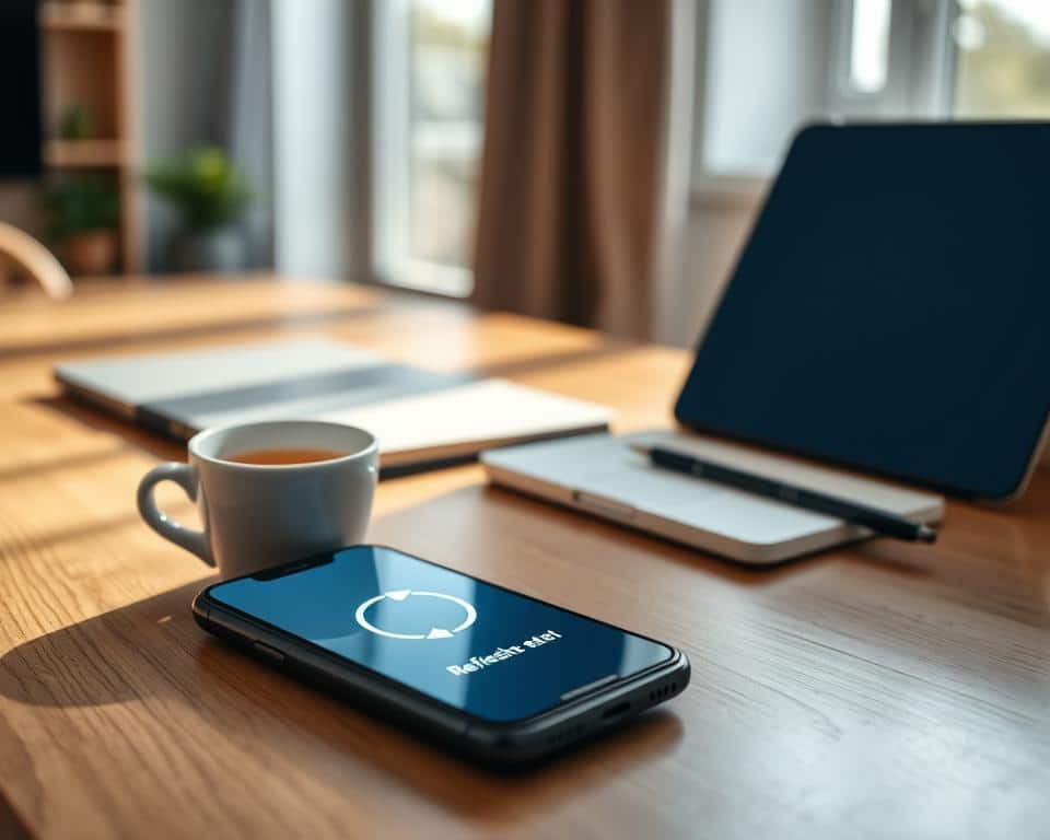 Reiniciar celular regularmente