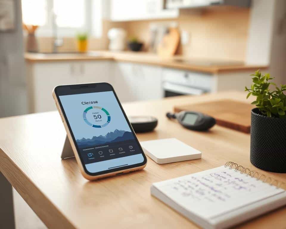 app para monitorar glicose