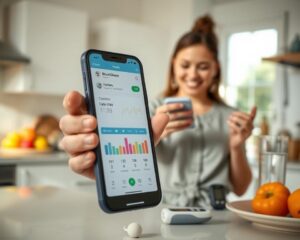 app para monitorar glicose