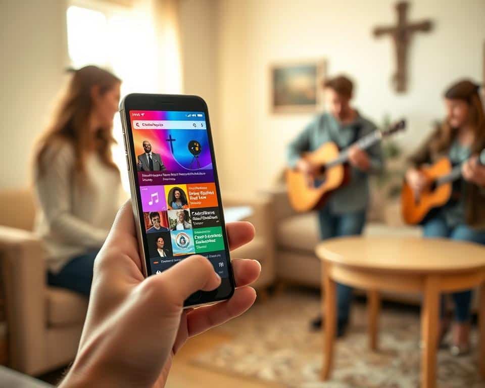 app para ouvir músicas cristãs