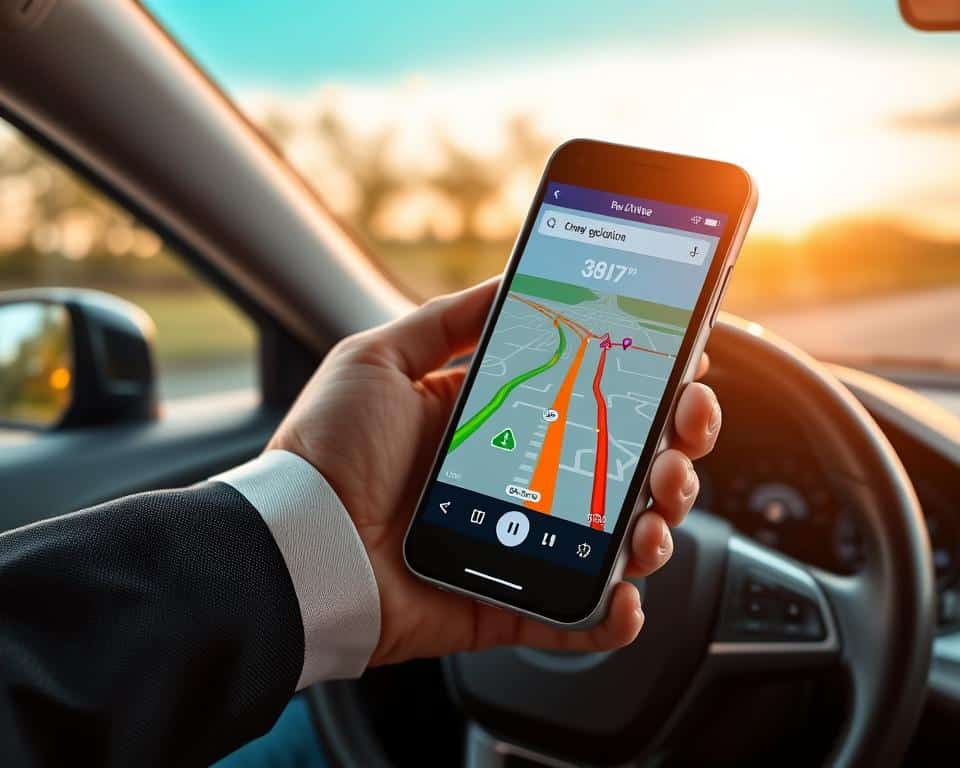 dicas de direção no aplicativo