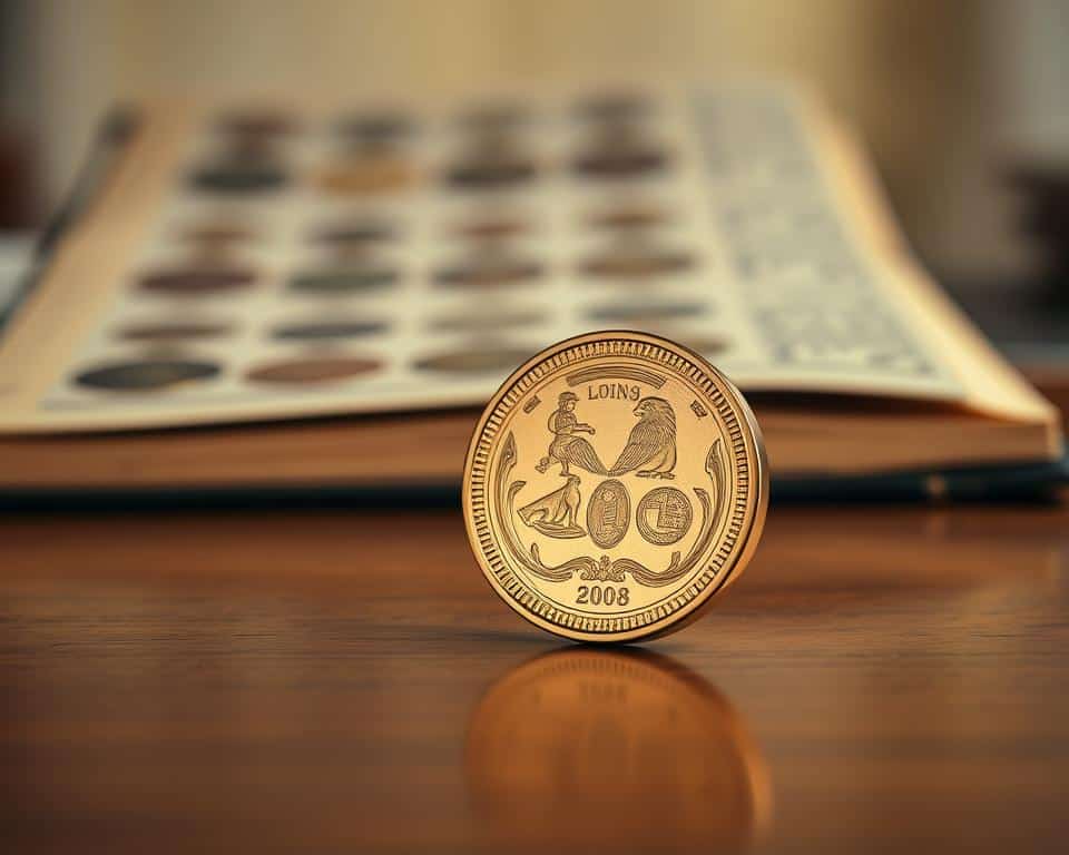 moeda rara bifacial 2008