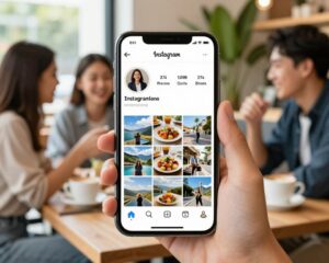 Acompanhe visitas no Instagram