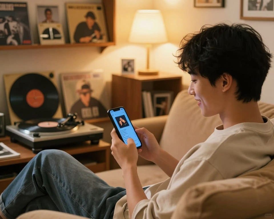 As melhores músicas antigas no celular