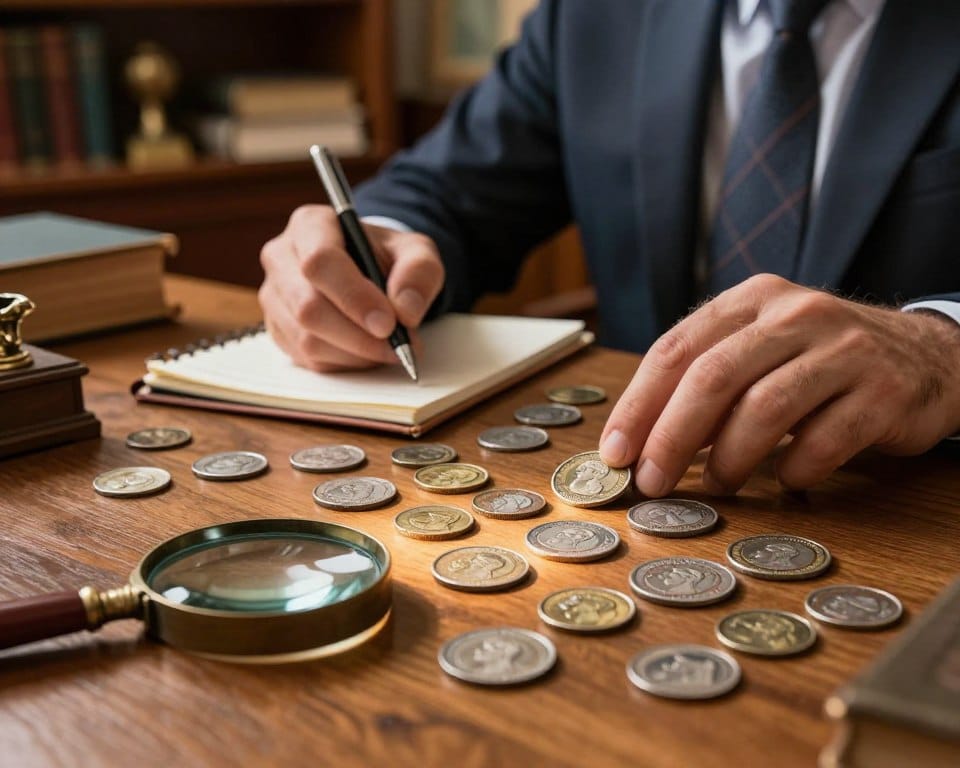 Avaliação e classificação de moedas raras