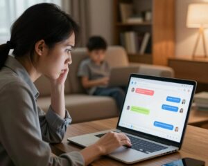 Controle parental para acompanhar chats