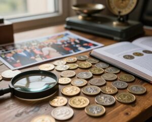 Descubra se suas moedas são raras