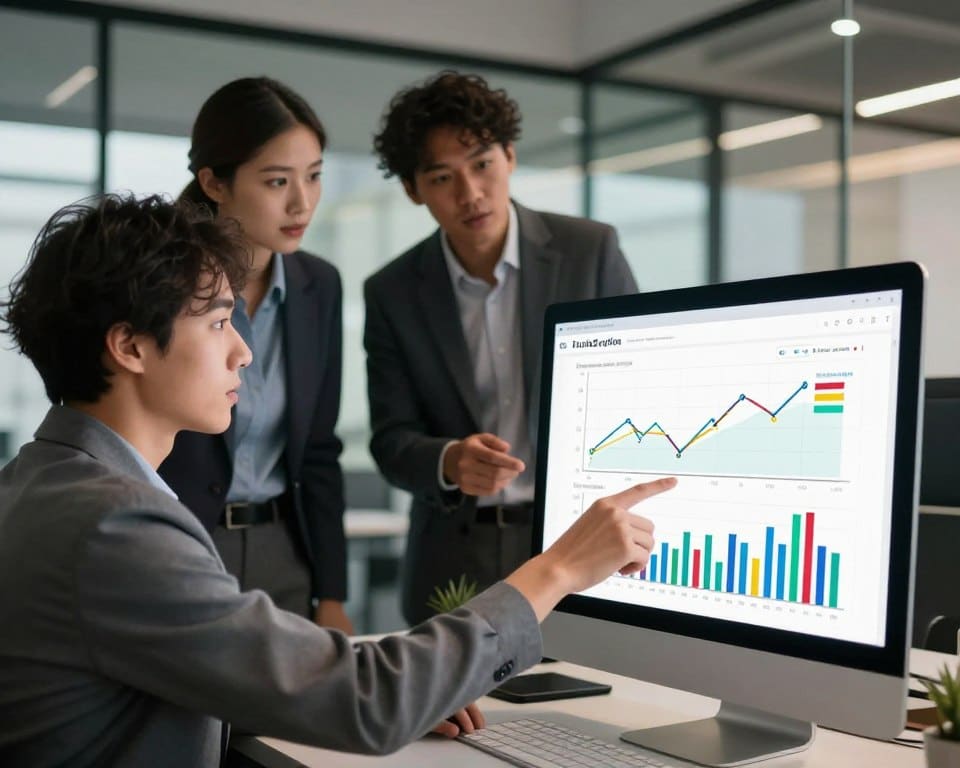 Estatísticas de visualizações de perfil