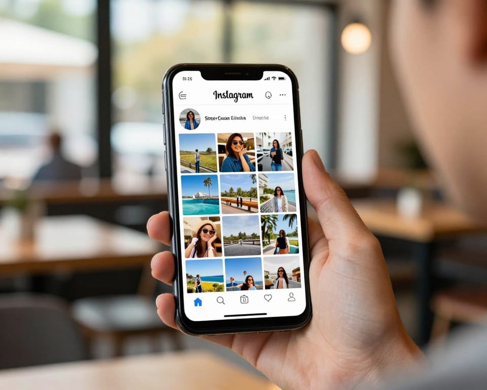 Instagram visualizações de perfil