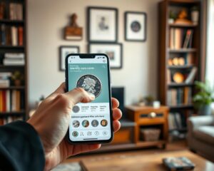 app para identificar moedas raras