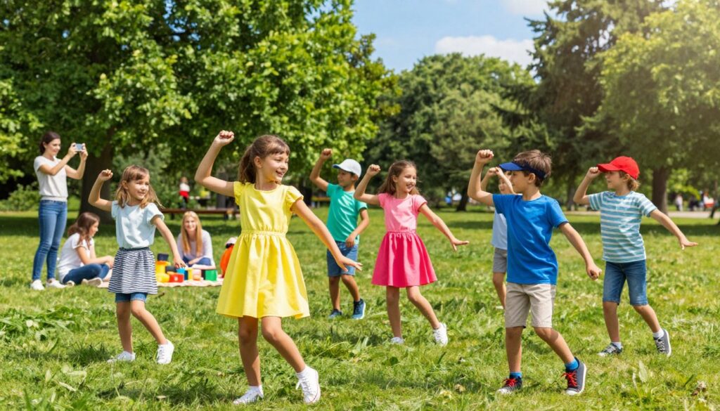 como criar vídeos de crianças dançando