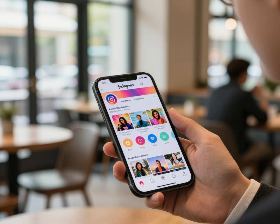 visitou perfil instagram