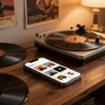 Ouça clássicos antigos usando um app