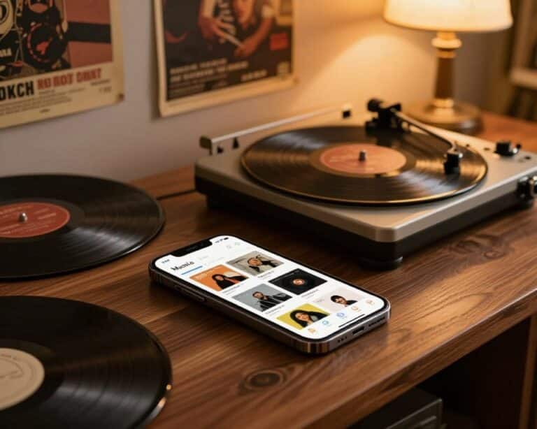 Ouça clássicos antigos usando um app