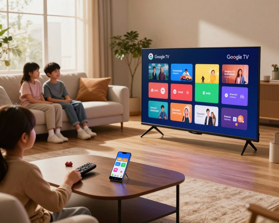 como funciona o aplicativo Google TV