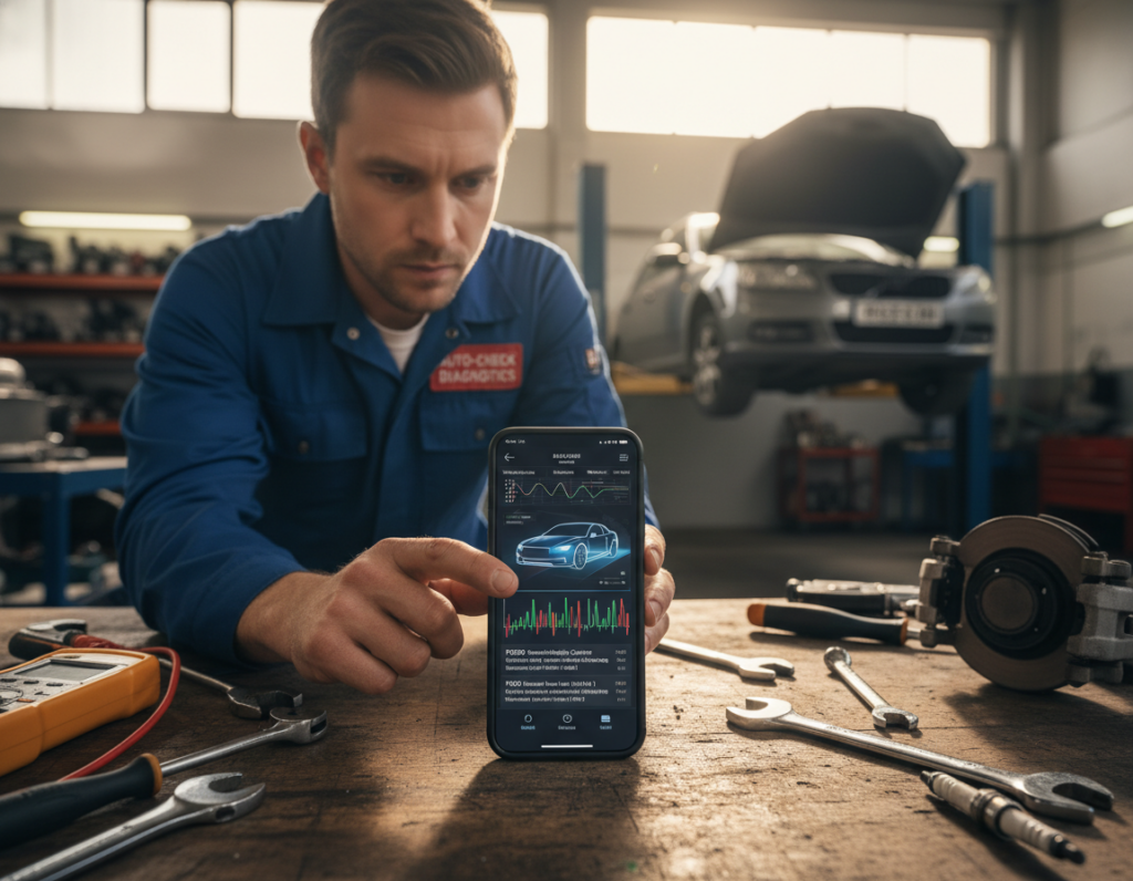 diagnóstico automotivo celular smartphone