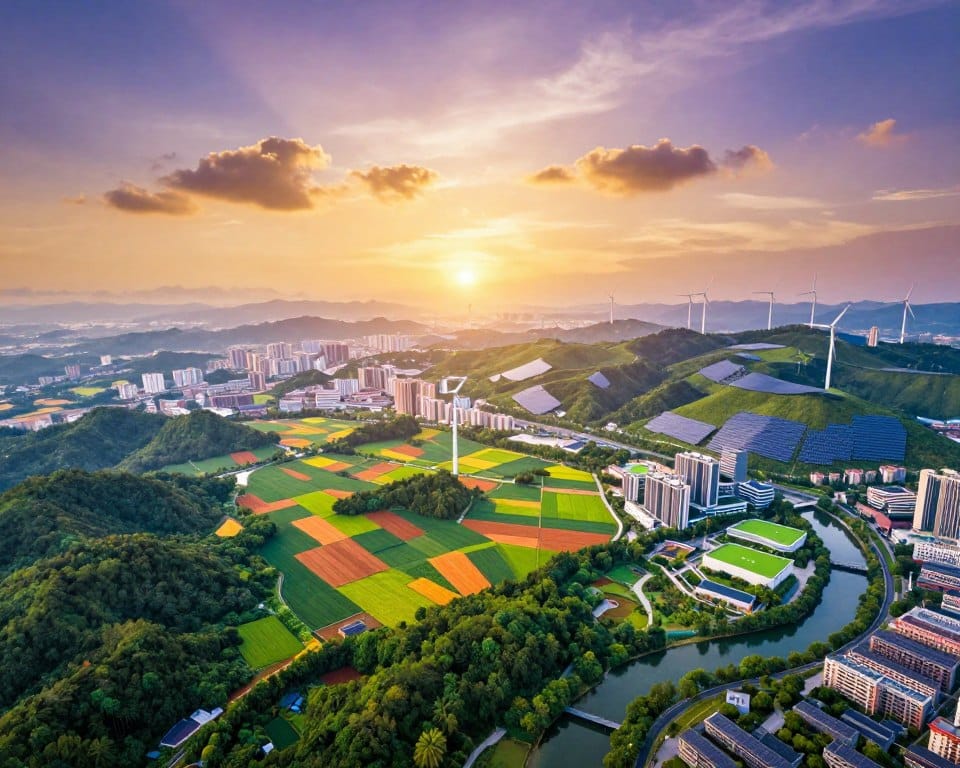 perspectiva inovadora da terra