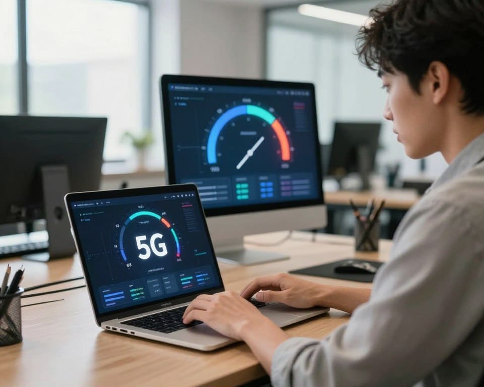 teste de velocidade conexão 5G