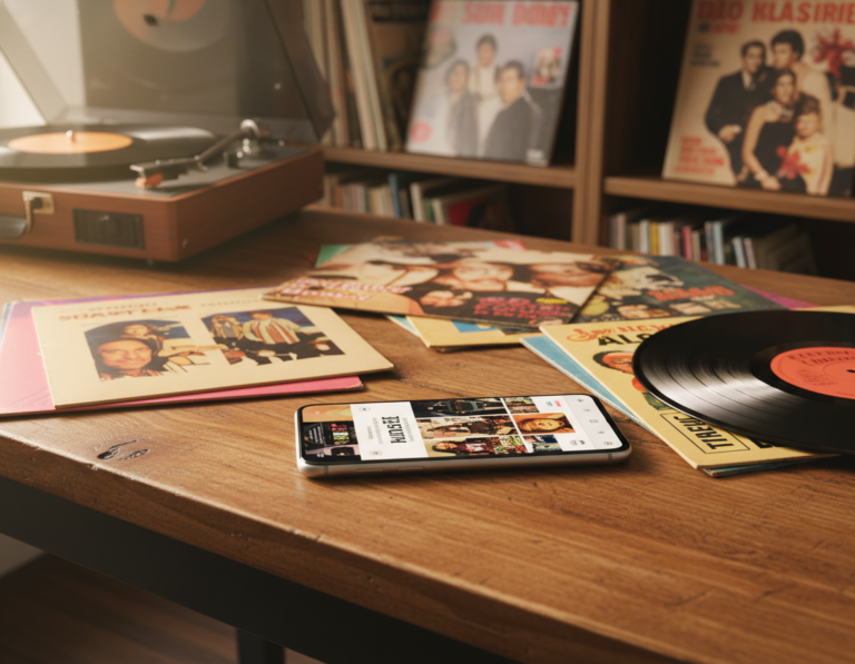 App Com suas músicas antigas favoritas