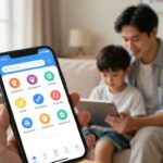 Veja mensagens com controle parental